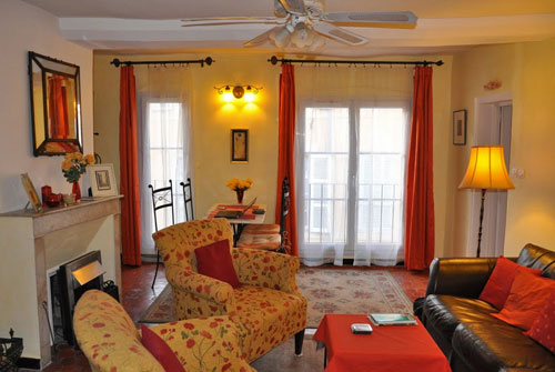 Aix Mirabeau Apartment Provence Vacation Rental Living Room