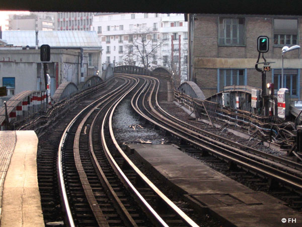 Paris train tracks