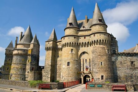 Castle of Vitre Brittany Northwest France